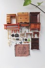 Vintage Lot Dollhouse Miniature Furniture Collection