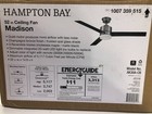 Hampton Bay Madison 52 In  Integrated Led Champagne Bronze Ceiling Fan