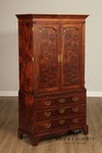 Henredon Aston Court Collection Mahogany Chippendale Bedroom Armoire Cabinet