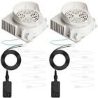  2 Set Air Blower For Inflatables Replacement  12v 1 2a Inflatable Motor Fan 