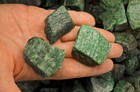 3 Lbs Dark Green Aventurine Rough Stones - Natural Crystal Mineral Rock Tumbling