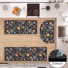  Kitchen Rugs Sets Of 3  Boho Floral Kitchen Rugs Non Slip Washable  