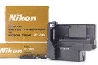 Rare Box  mint  Nikon F-36 Motor Drive W  Cordless Battery Pack For F From Japan