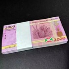 100pcs Burundi 2000 Francs Banknotes Unc