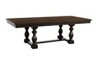 Traditional Cherry Brown Dining Room Set - 7pcs Rectangular Table   Chairs Ic5d