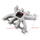 Aluminum Single Plane Carb Intake Manifold Silver For Gm Ls Ls3 l92 300-131 New
