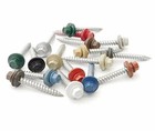 Eagle 1  10 Metal To Wood Roofing Screws 1  - 4  Painted Hex Washer Head