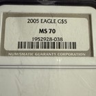     2005  5 Beautiful American Gold Eagle 1 10 Oz Ms70 Ngc     