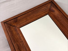 Empire Antique English Pine Wood Wall Mirror 19x25 