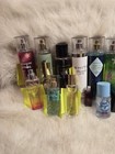 Huge Perfume Body Mist Lot Bath   Body Works Victoria Secret Bundle 20  Used new