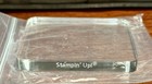 5 Stampin Up Acrylic Blocks For Stamping 3   x 2-3 4      New