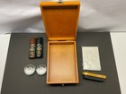 Buckley  Shoe Shine Kit Wooden Box W   Brushes   Extras Brand New