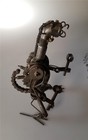 Predator Scrap Metal Sculpture Metal Alien Art Statue Figure