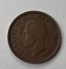 Canada 1937 1 Cent Coin One Canadian Penny - First George Vi - Low Mint - Rare