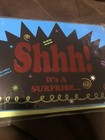 8 Invitation Surprise Birthday Cards   Envelopes  Shhh  It   s A Surprise Party
