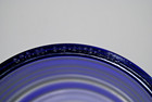Vtg Us Navy Cobalt Blue Fresnel Glass Lantern Lens G t g  Co  9-s-4072-l 360  