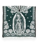 Our Lady Of Guadalupe Virgin Mary Green Poncho Gaban Serape Virgen Unisex