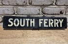 Rare Vintage Nyc Subway Irt South Ferry Manhattan Elevated 3rd 2nd 9th 1920 s