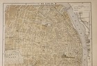 Antique Detailed Color Litho Map Plan Saint Louis Mo Johnson s Cyclopaedia 1897