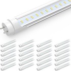 Jesled 4ft Led T8 Type A b Tube Lights 24w 6000k 4 Foot T10 T12 Fluorescent Bulb