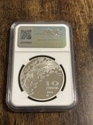 2001 Ukraine Ice Dancing 1 Oz Silver 10 Hryven Ngc Pf69 Uc S10h Olympics