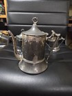 4 Piece Vintage Sheffield Usa Made Silver Plate No 851 Teapot   Set
