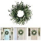 Yearround Eucalyptus Olive Wreath Charming And Colorful For Front Door Decor