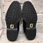 New Footjoy Icon Black Leather Brogue Wingtip Spikeless Golf Shoes 8 5 M Men