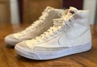 Size 8 - Nike Blazer  77 Canvas Vintage Mid Sail  ivory 
