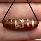 Genuine Ancient Sassanian Etched Carnelian Unique Bead