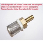 Pump Filter Mesh Strainer Hose Barb Fitting Impurity 6mm 10mm 1 4  5 16   3 8  