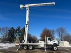 2013 International 7400 6x6 Bucket Boom Truck 105    Altec Low Miles Automatic A c