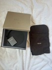 Chrystole Gold Square Gift Box With Lined Jewelry Pouch  Cardboard   Fabric