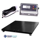 New 48 x48  Heavy Duty Pallet Floor Scale 7500 Lb With Indicator 5 Year Warranty
