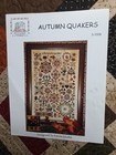 Rosewood Manor  autumn Quakers  Cross Stitch Pattern S-1326   item 196 