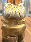 Vintage Mack Truck Gold Bulldog Hood Ornament Design Patent 87931 Paperweight