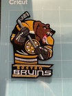 Boston Bruins Embroidered Iron On Patch   nhl Mascot   brand New 