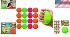 Soft Stress Relief Fidget Toys - 12 Assorted Color Dough Balls For All Ages