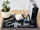 Coffee Bar Mat For Countertop  Large 18x12 Coffee Mat  Kitchen Decor And 