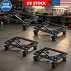 Car Dolly Set Of 4  6000lbs Wheel Dolly With Antiskid Design   360 Degree Rotata