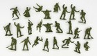 Vintage Marx Wwii Us Army Gi Soldiers  pl1195  Pl929  Battleground - Lot 25 -vgc