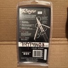 New Rage Trypan No Collar 2-blade 100 Grain 2  Cut Hypodermic Broadheads 3-pack