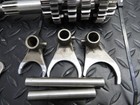 98 Kawasaki Kx 125 Kx125 Transmission Shafts Gears Forks Nice   98 Only  