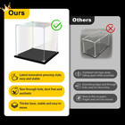 Acrylic Display Case For Collectibles  8x8x12 Inch  Clear Display Box For Toys