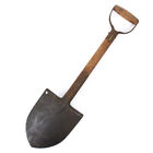 Original Wwii Finnish Infantry Shovel - Metal   Wood Handle - Very Similar To