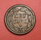1863 New York  Civil War Token  110 442a   free S h After 1st Item 