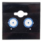 100 Black Earring Cards Plain Sterling Silver 14kt Gold Jewelry Display