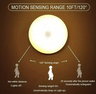 1pc Motion Sensor Night Light  Wireless Led Lamp For Bedroom  Closet  Stairs