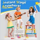 Karaoke Machine For Kids  Toys For 3-12 Years Old Girls Gifts  Kids Karaoke Micr