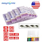 10pk K Files Dental Endo K-files 25mm Stainless Steel Root Canal K File Hand Use